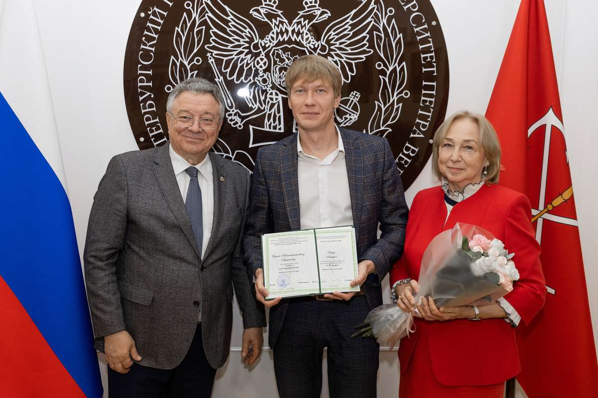 Сергей Антипов на заседании Учёного совета СПбПУ